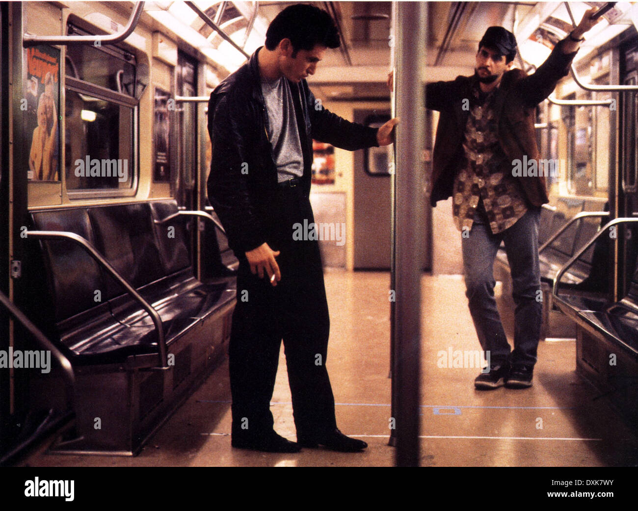 Penn & Turturro on subway